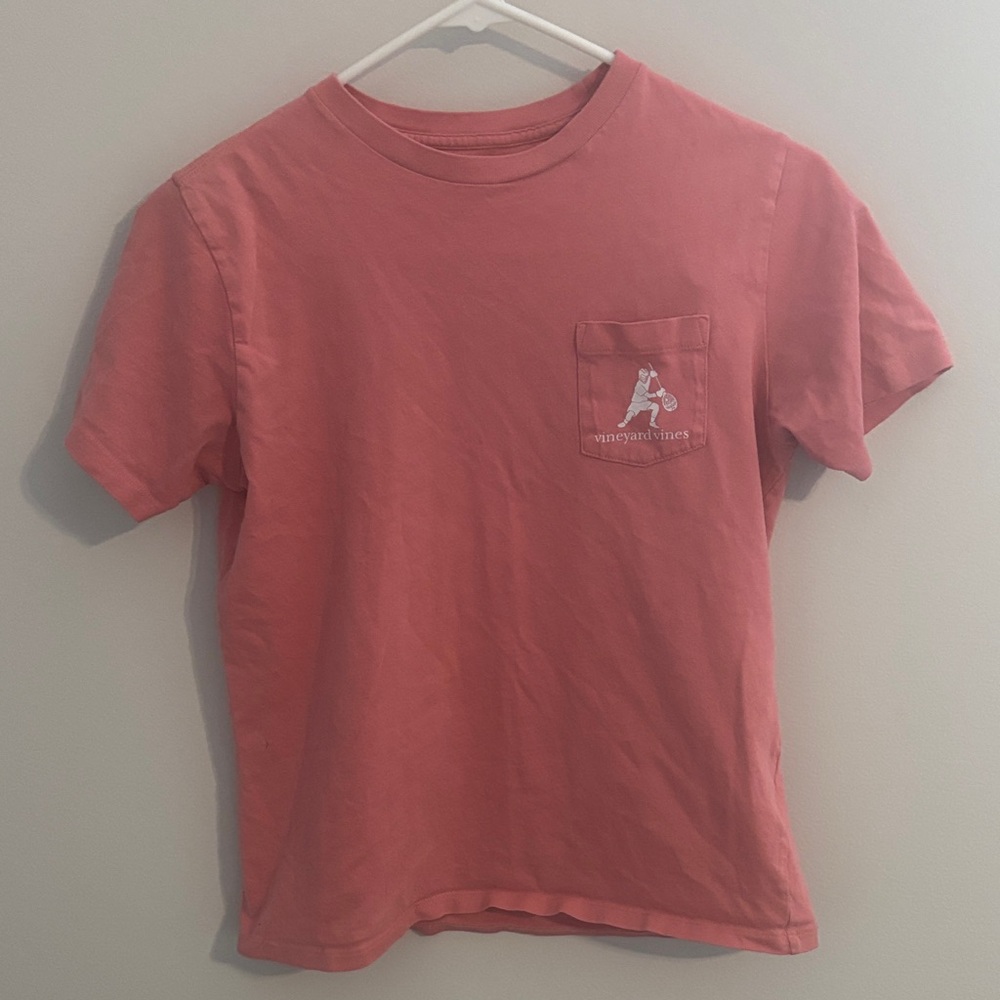 Vineyard Vines Coral Graphic Tee